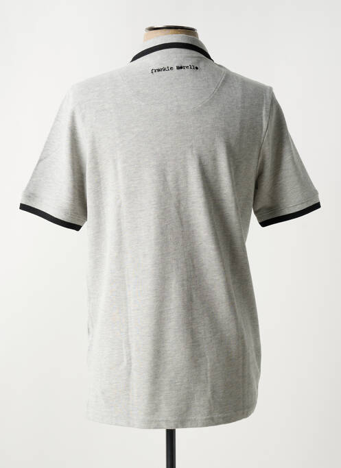 Polo coupe droite manches courtes gris FRANKIE MORELLO homme