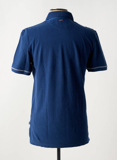 Polo coupe cintrée manches courtes bleu NAPAPIJRI homme
