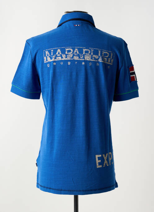 Polo bleu NAPAPIJRI homme