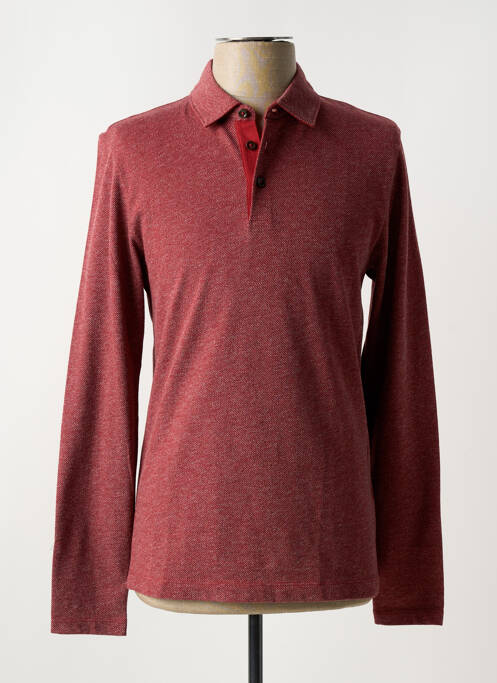 Polo rouge HUGO BOSS pour homme