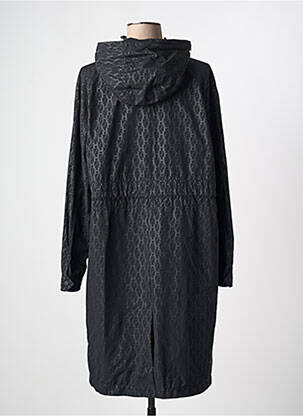 Imperméable manches longues a capuche noir HUGO BOSS femme