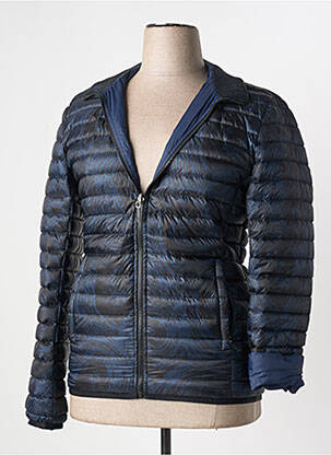 Doudoune manches longues sans capuche bleu BIKKEMBERGS femme