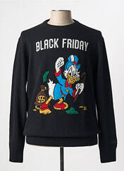 Pull noir MC2 SAINT BARTH pour homme seconde vue