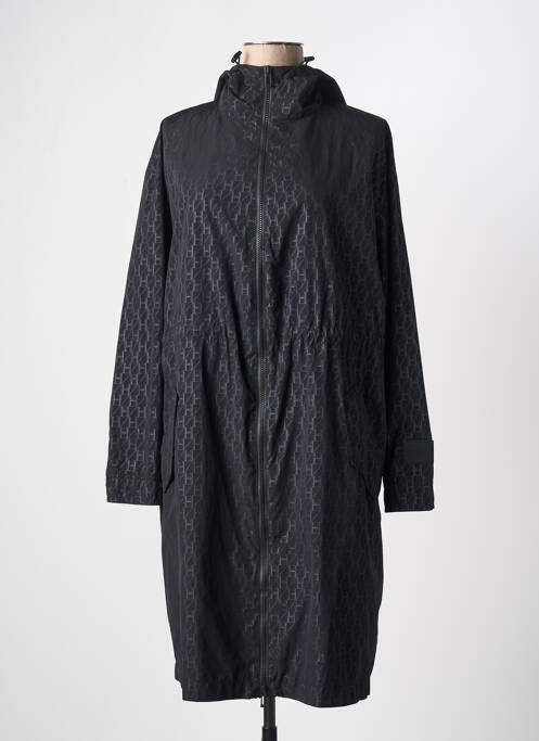 Imperméable manches longues a capuche noir HUGO BOSS femme