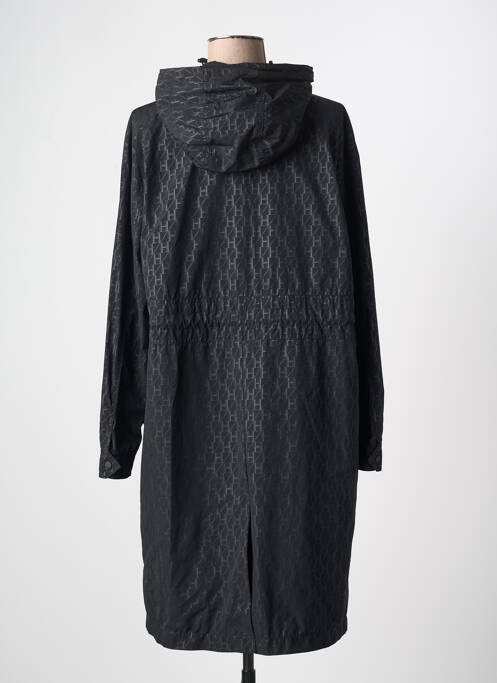 Imperméable manches longues a capuche noir HUGO BOSS femme