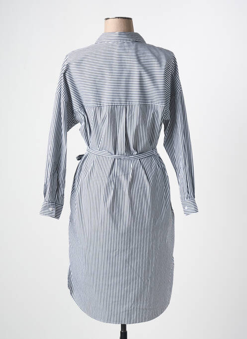 Robe mi-longue manches longues manches longues gris HUGO BOSS femme