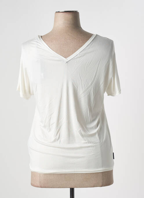 T-shirt col v manches courtes beige RRD (ROBERTO RICCI DESIGNS) femme