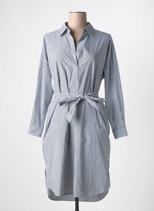 Robe mi-longue gris HUGO BOSS pour femme