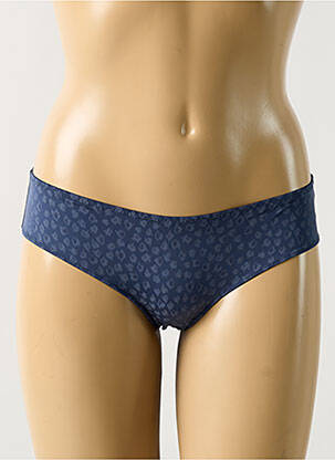 Culotte effet matière satinée bleu PRIMA DONNA femme