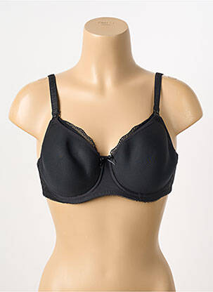 Lingerie maternité effet matière satinée noir FREYA femme
