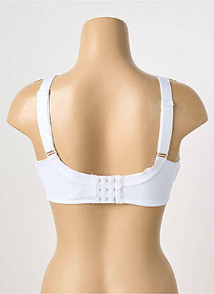 Lingerie maternité effet matière satinée blanc FREYA femme