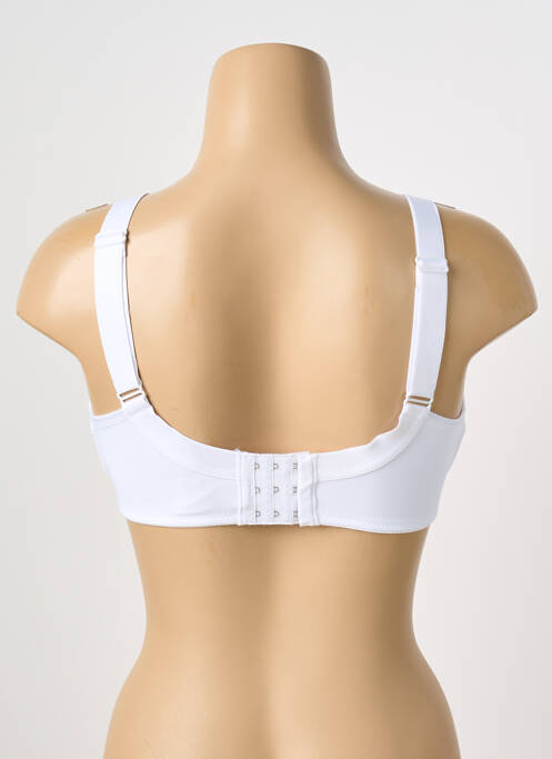 Lingerie maternité effet matière satinée blanc FREYA femme