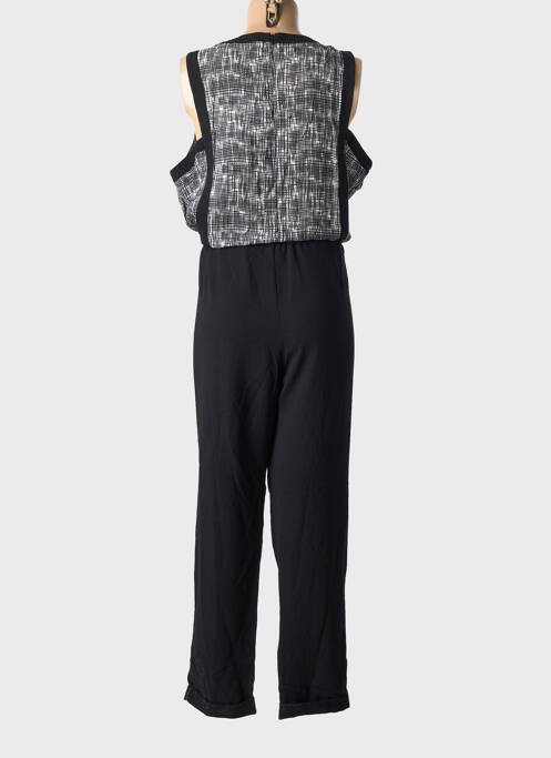 Combi-pantalon coupe fluide sans manche noir ARELINE femme