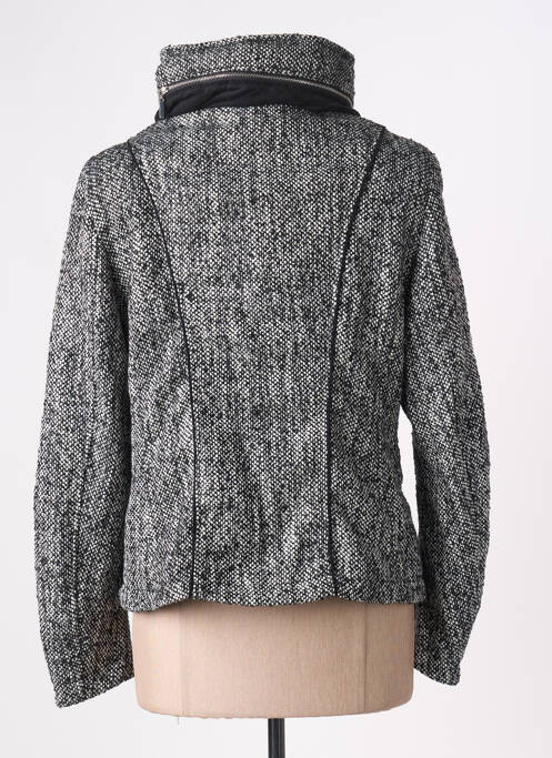 Veste casual coupe droite noir ARELINE femme