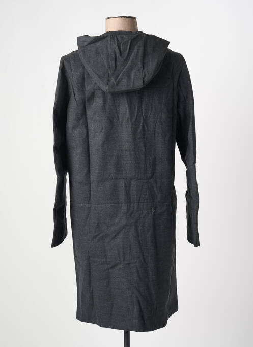 Manteau long gris ARELINE femme