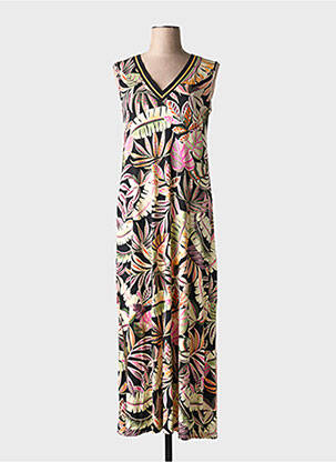 Robe longue sans manche sans manche beige RINGELLA femme