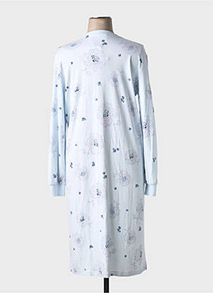 Chemise de nuit imprimé fleurs bleu RINGELLA femme