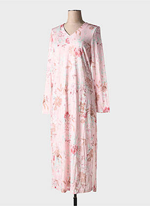 Chemise de nuit rose RINGELLA pour femme