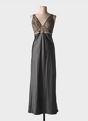 Nuisette/combinette gris LOU pour femme seconde vue