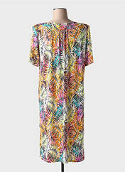 Robe mi-longue orange BARANDI pour femme seconde vue