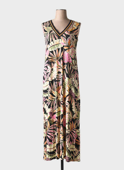 Robe longue sans manche sans manche beige RINGELLA femme