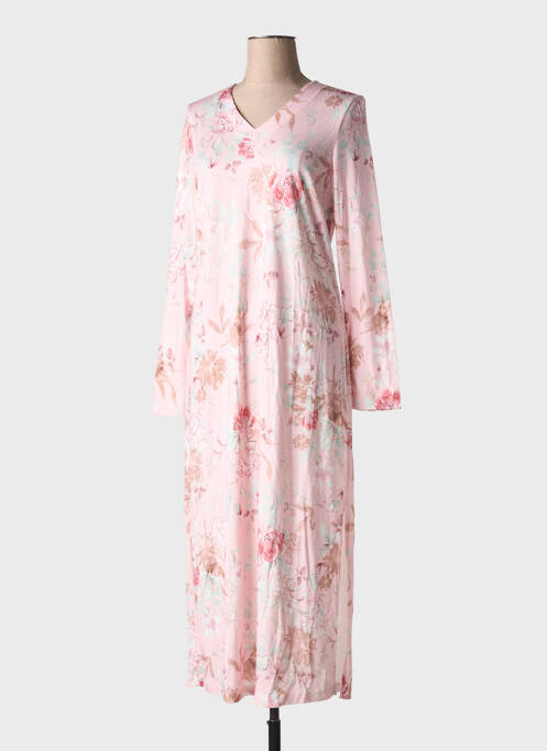 Chemise de nuit manches longues rose RINGELLA femme