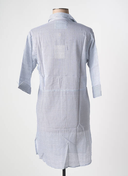 Chemise de nuit imprimé rayures bleu PILUS femme