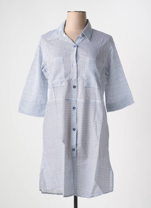 Chemise de nuit bleu PILUS pour femme