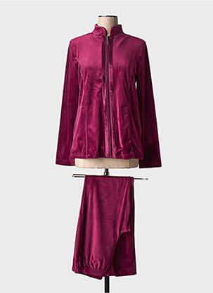 Pyjama coupe droite violet RINGELLA femme