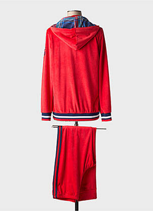Pyjama coupe droite rouge SENORETTA femme