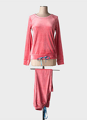Pyjama coupe cintrée rose RINGELLA femme