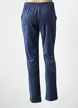 Pantalon droit taille élastique taille normale bleu TAUBERT femme