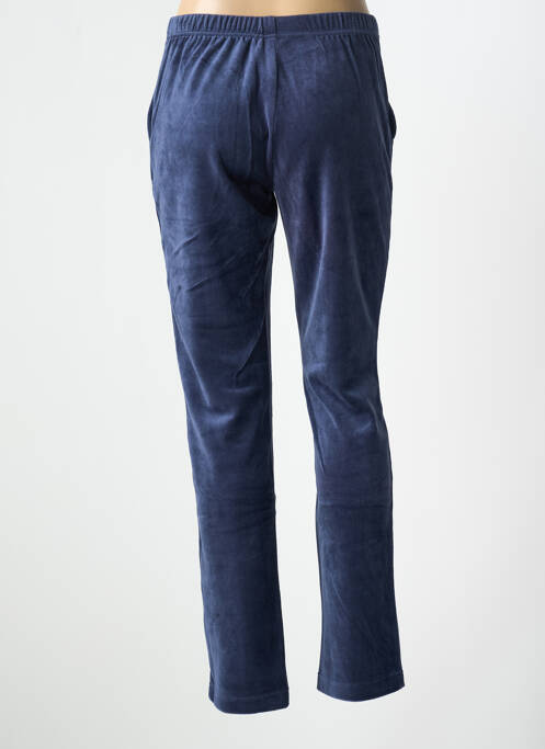 Pantalon droit taille élastique taille normale bleu TAUBERT femme