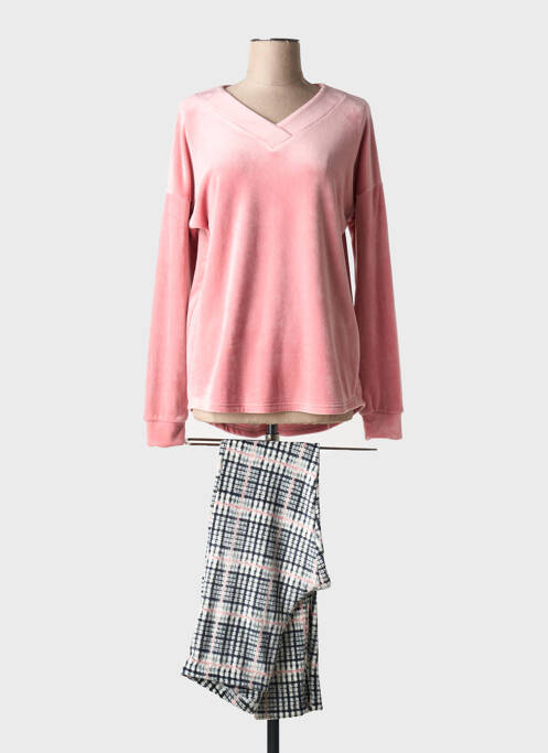 Pyjama rose SENORETTA pour femme
