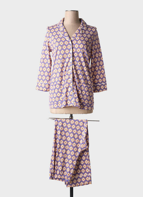 Pyjama violet SENORETTA pour femme