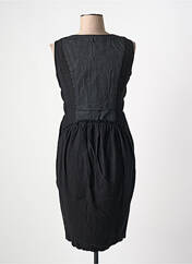 Robe mi-longue noir ARELINE pour femme seconde vue