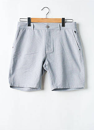 Bermuda stretch taille normale gris SUN VALLEY homme