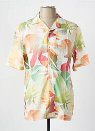 Chemise manches courtes imprimé fantaisie vert RAGWEAR homme