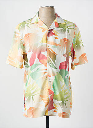 Chemise manches courtes imprimé fantaisie vert RAGWEAR homme