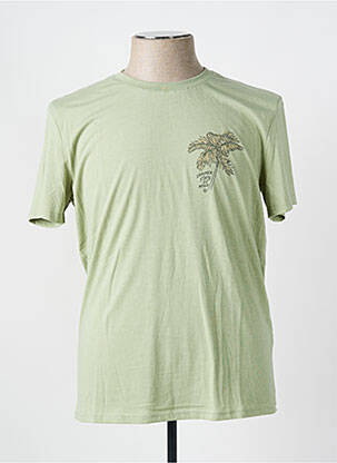 T-shirt coupe droite manches courtes vert RAGWEAR homme