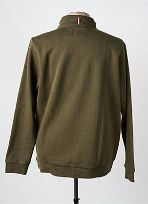 Veste casual finition intérieure doublée vert LE TEMPS DES CERISES homme