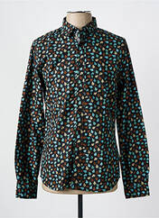 Chemise manches longues noir LE TEMPS DES CERISES pour homme seconde vue