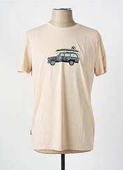 T-shirt beige RAGWEAR pour homme seconde vue