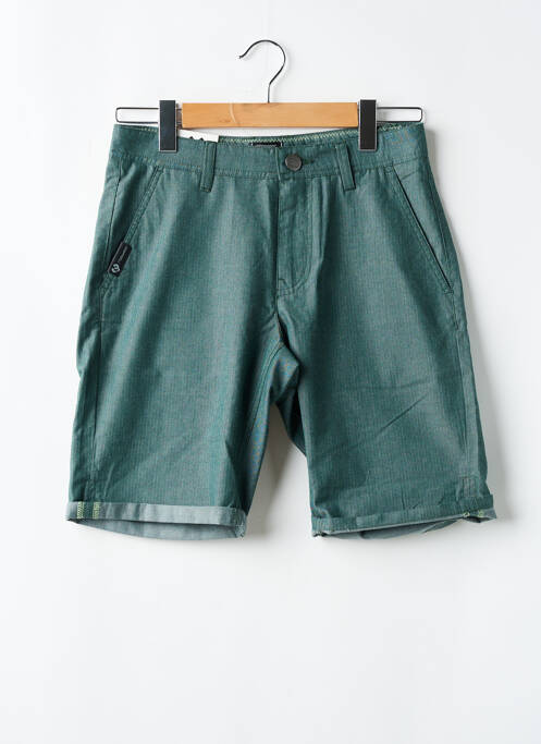 Bermuda tissage popeline taille normale vert RAGWEAR homme