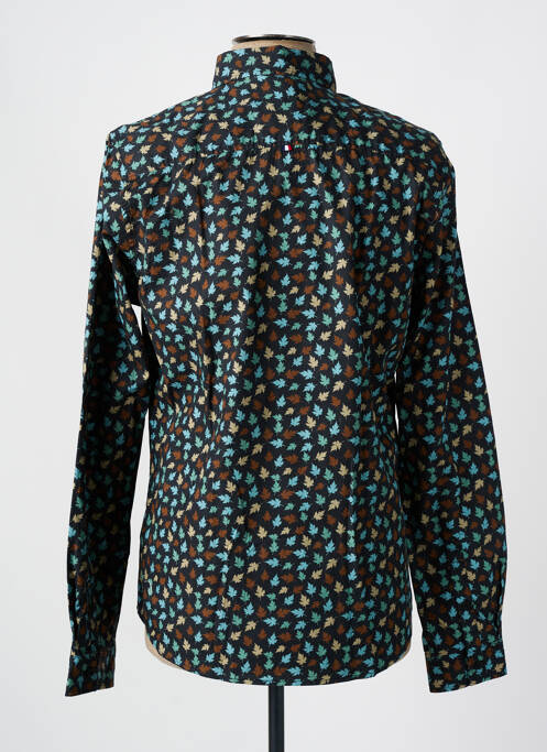 Chemise manches longues imprimé fantaisie noir LE TEMPS DES CERISES homme