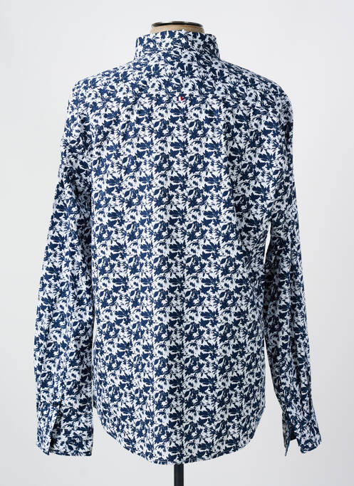 Chemise manches longues imprimé fantaisie bleu LE TEMPS DES CERISES homme