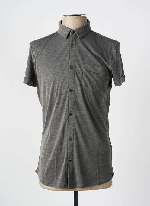 Polo coupe cintrée manches courtes gris SUN VALLEY homme
