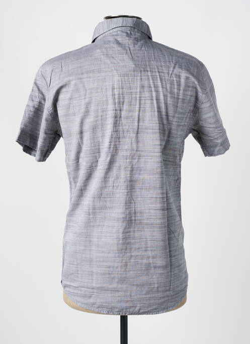 Chemise manches courtes imprimé fantaisie bleu SUN VALLEY homme