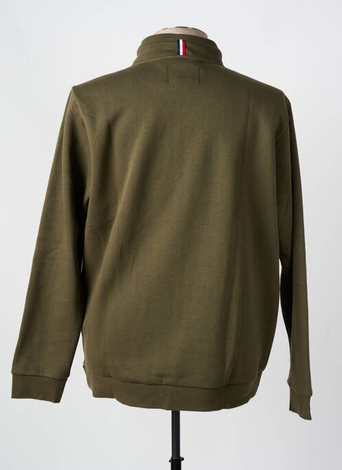 Veste casual finition intérieure doublée vert LE TEMPS DES CERISES homme