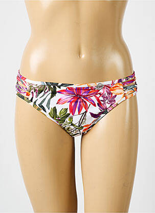 Bas de maillot de bain imprimé tie and dye culotte orange SUN PLAYA femme